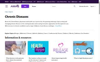 Chronic Conditions Center of Greensboro website