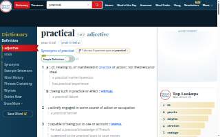 Practical Plumbing website