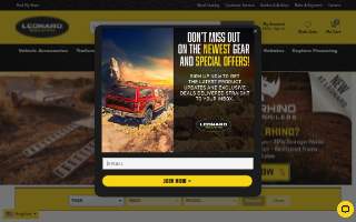 Leonard's Express Caldwell Terminal website