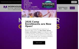 The Workhouse Fitness website