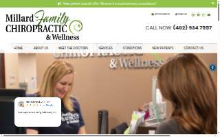 Millard Wellness Center website