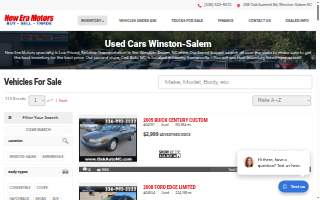 New Era Motors website