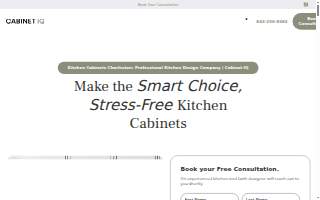 Cabinet IQ of Charleston website