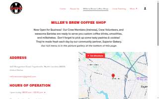 Miller's Brew website