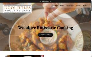 Doolittles Woodfire Grill website