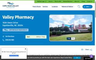 Valley Pharmacy website