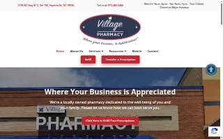 Village Pharmacy website