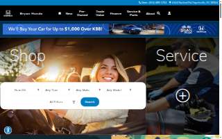 Bryan Honda website