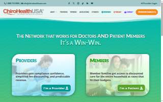 Chirohealth & Rehab - Fargo Chiropractor website