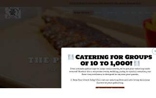 The Piggy BBQ website