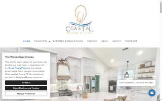 Coastal Kitchens & Floors – 20% Off Cabinets! website