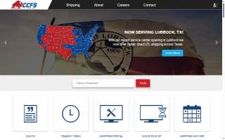 CrossCountry Freight Solutions of Fargo website