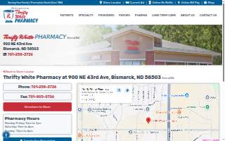 Thrifty White Pharmacy of Bismarck website