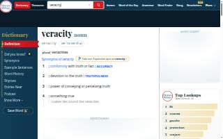 Veracity Motors website