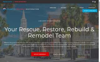 Atlantic Property Restoration website