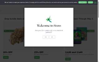 Sozo Coffeehouse website