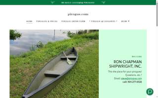 Pirogue Grille website