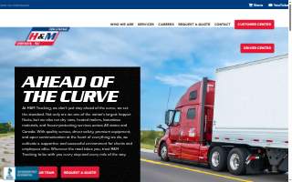 H&M Trucking website