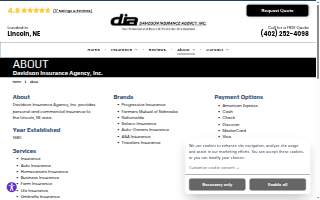 Davidson Insurance Agency, Inc. website