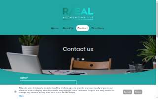 R/EAL Accounting LLC website