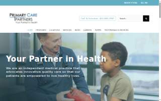 Primary Care Partners website