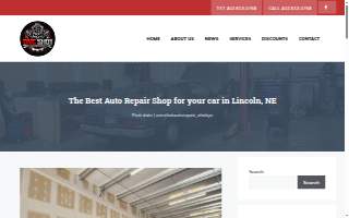One Shot Auto Repair website