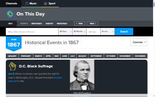 1867 Bar website