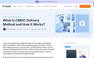 CMGC Building Corporation website