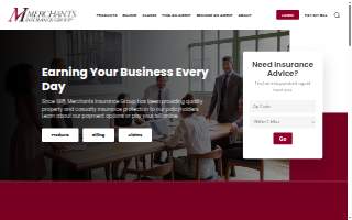 Merchants Auto of Manchester website