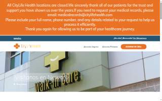 CityLife Health website