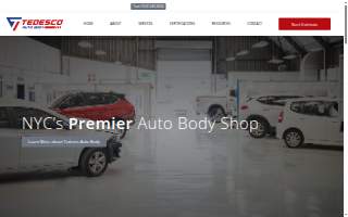 Tedesco Auto Body of New York website