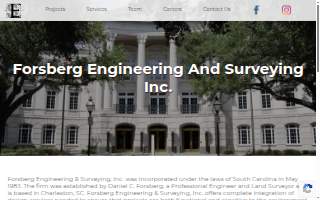 Forsberg Engineering & Surveying website
