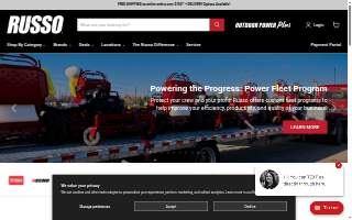 Russo Brothers Inc website