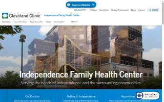 Cleveland Clinic Independence Express Care Clinic website