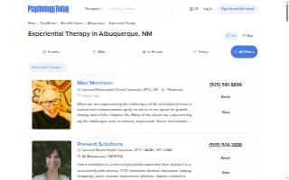 Gryphon Counseling website