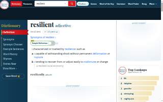 Resilient Fitness Wellington website