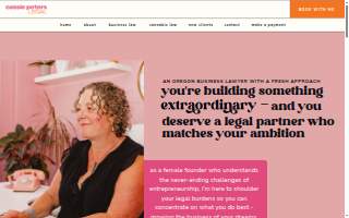 Cassie Peters Legal website