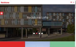 Redstone Landscaping Lehigh Valley website