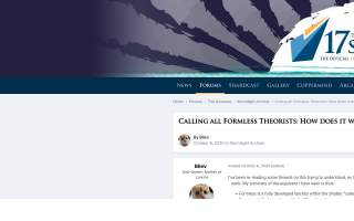 Formless Fitness website