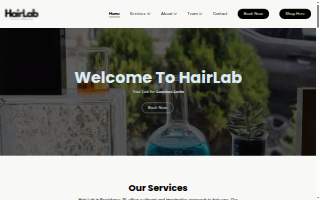 Hairlab website
