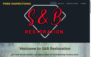 S&B Restoration website