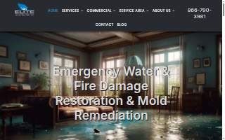 Elite Restoration and Construction Inc website