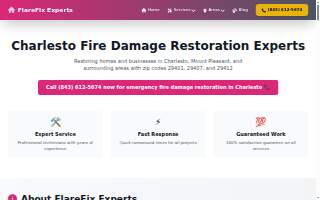 FlareFix Experts website