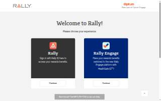 Rally Coffee Co. website
