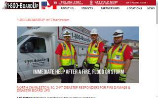 BOARDUP of Charleston website