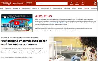 Pharmacy Solutions website