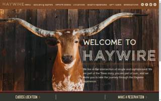 Haywire of Plano website