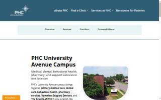 Primary Health Care Medical - University Avenue website