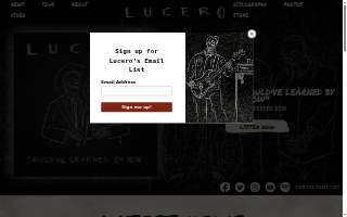 Lucero Hair and Wellness website