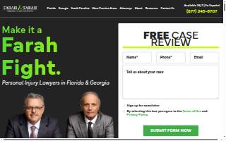 Farah hair and spa website